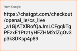 Копировать ссылку оплаты